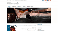 Desktop Screenshot of digitalguitarplayer.com
